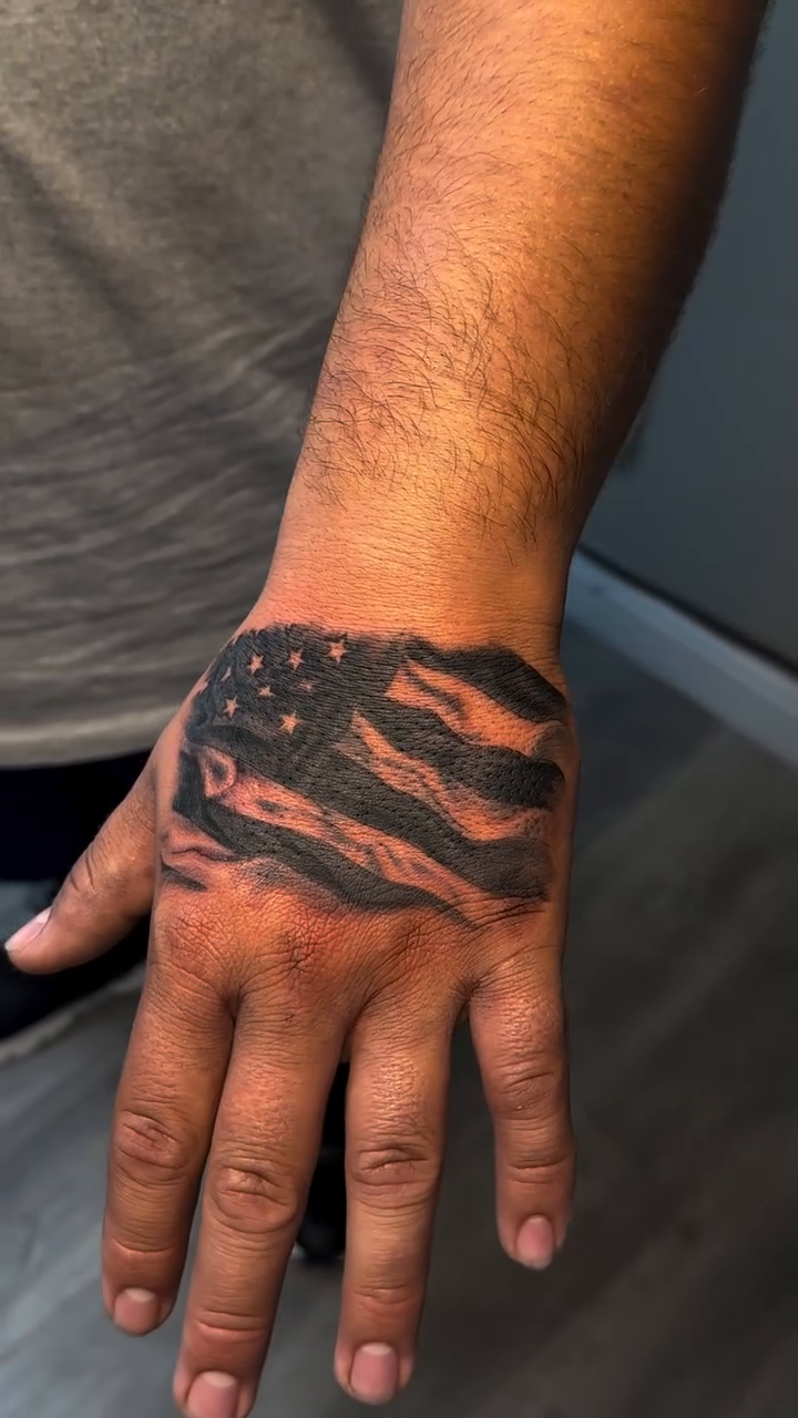 Tattoo by @dead_girl_tattoos — realism, black_and_grey