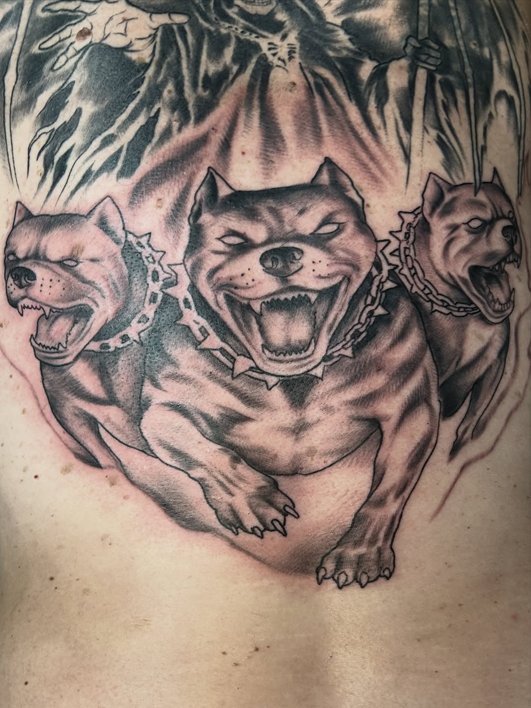 Tattoo by @thedanschuster — black_and_grey, realism