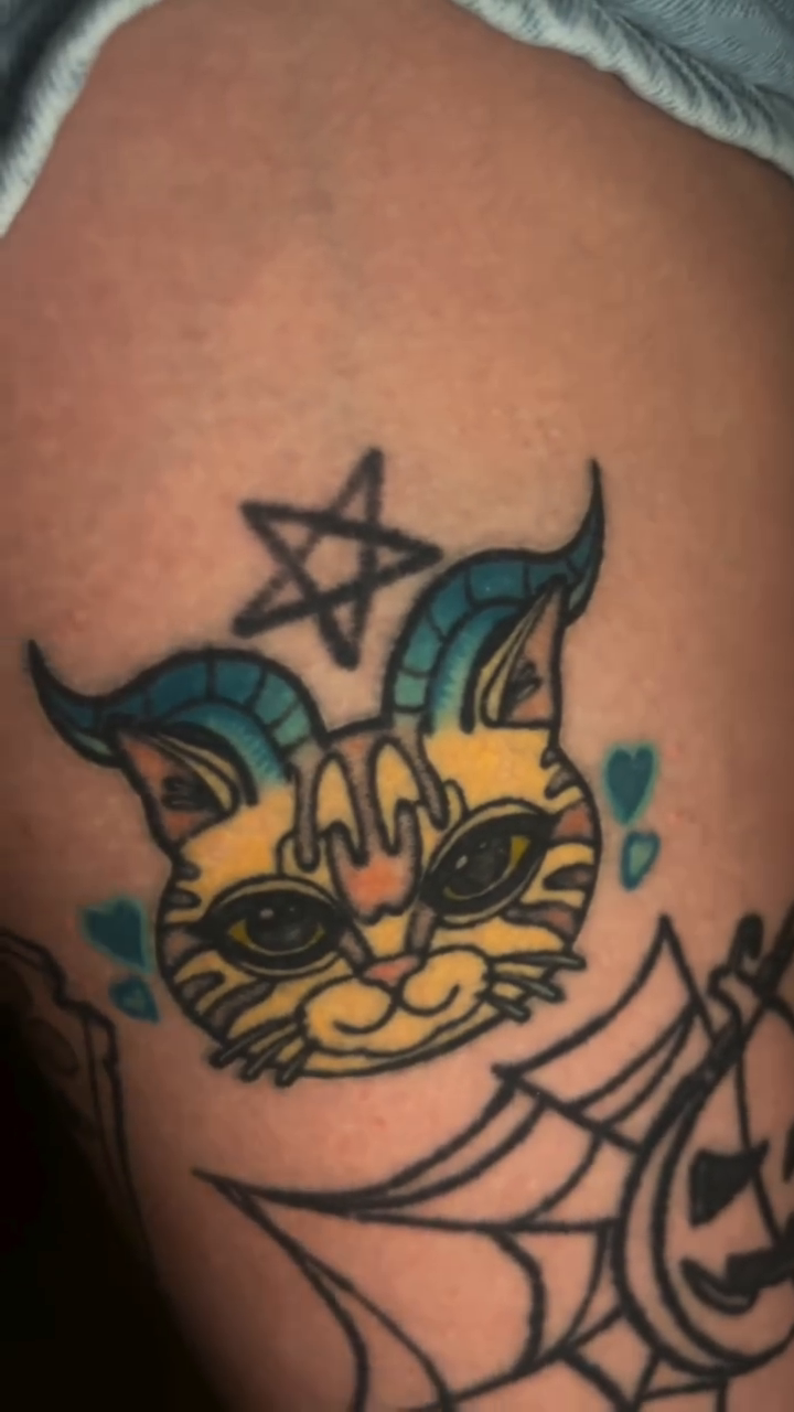 Tattoo by @haileychristian.tatts — neo_traditional, black_and_grey