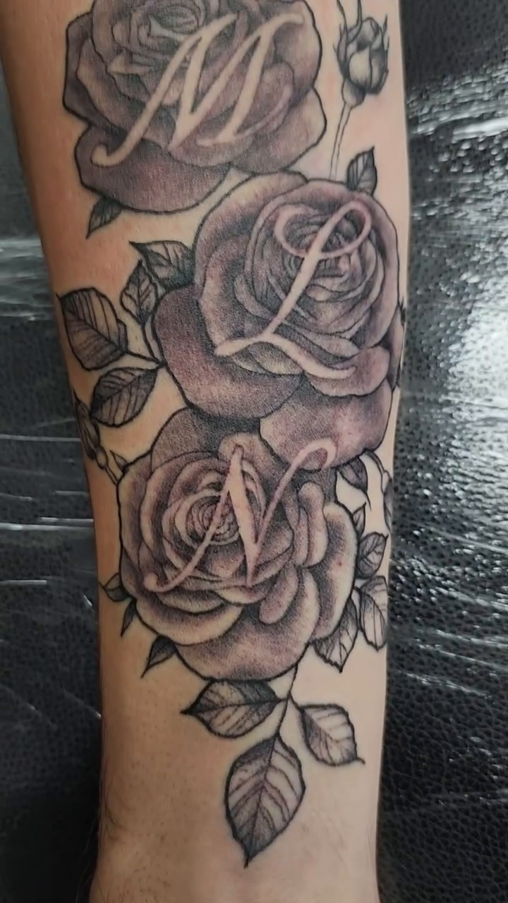 Tattoo by @germ.tattoo — black_and_grey, illustrative
