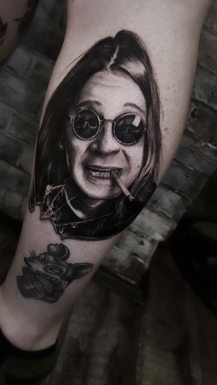 Tattoo by @davidalcocertattoo — realism, black_and_grey