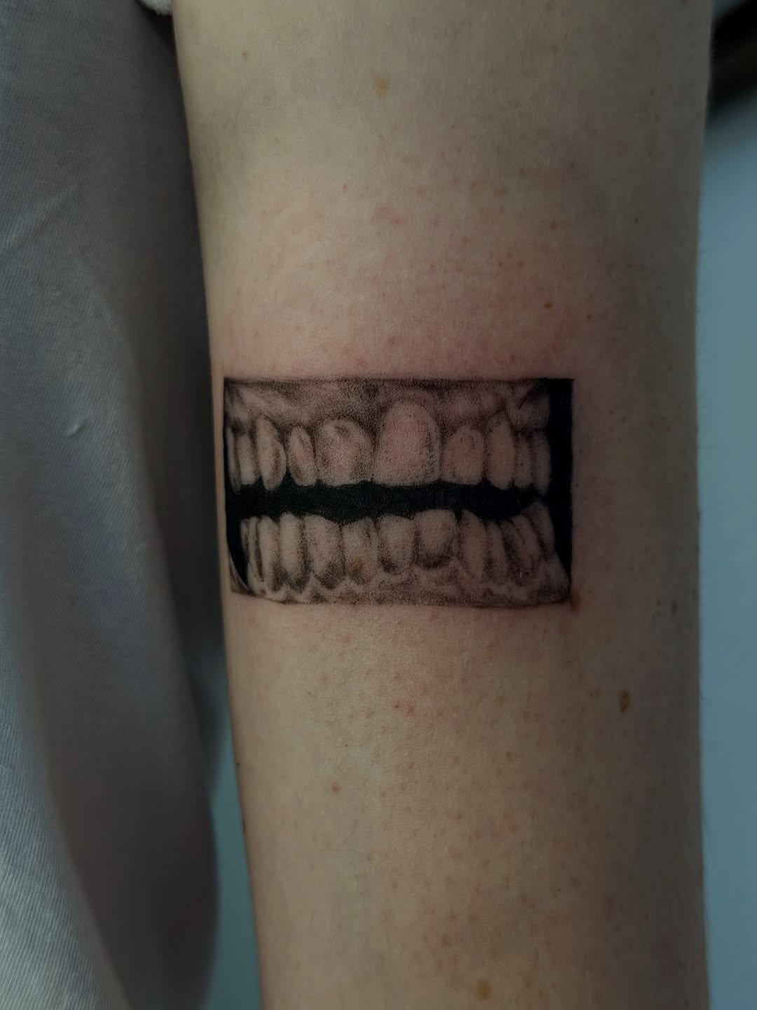 Tattoo by @chaotictattoo — realism, black_and_grey