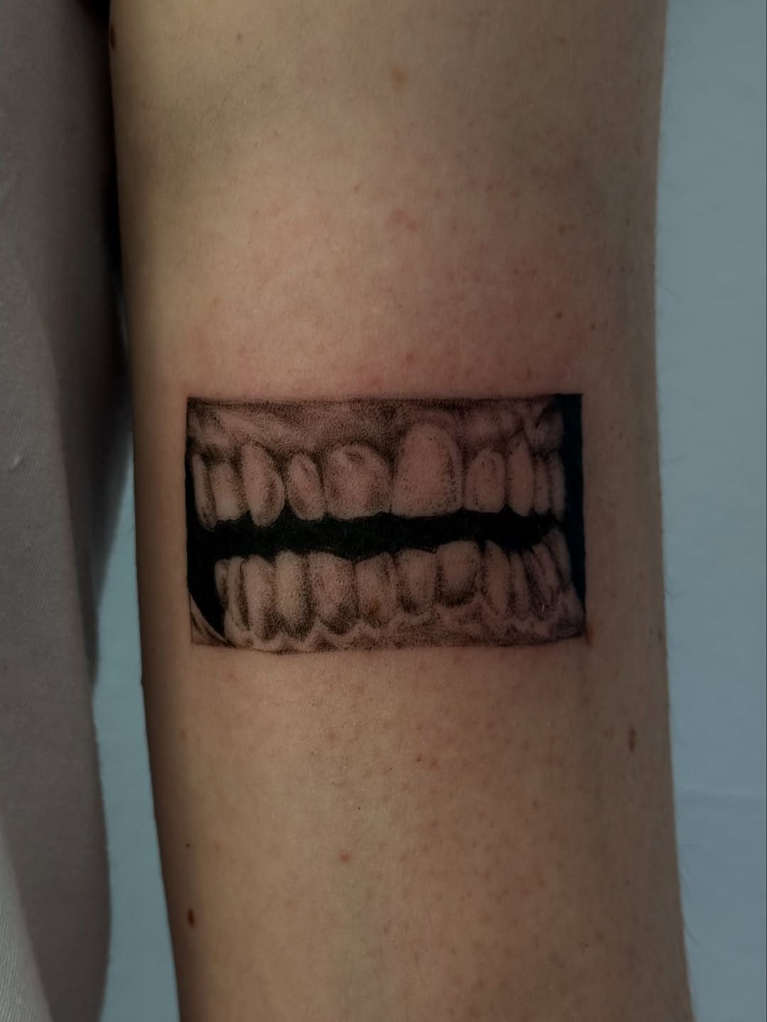 Tattoo by @chaotictattoo — black_and_grey, realism