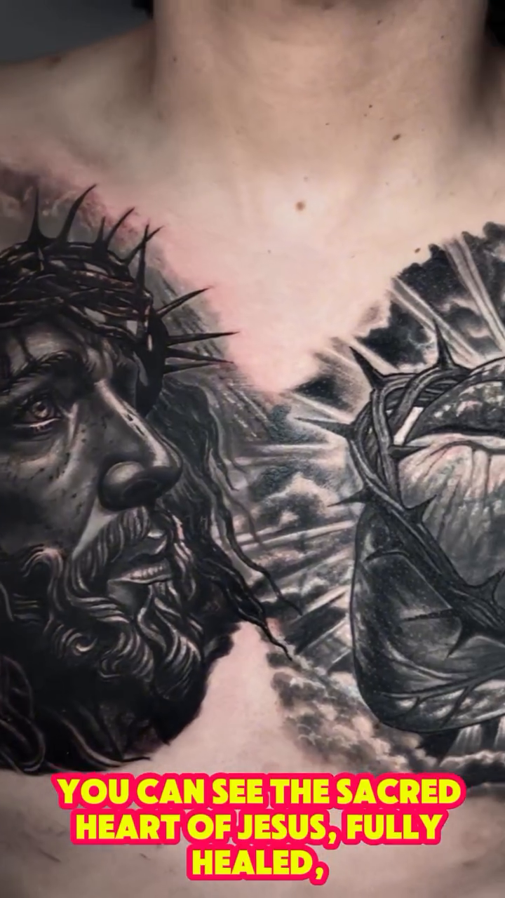 Tattoo by @thecoverupking โ realism, black_and_grey