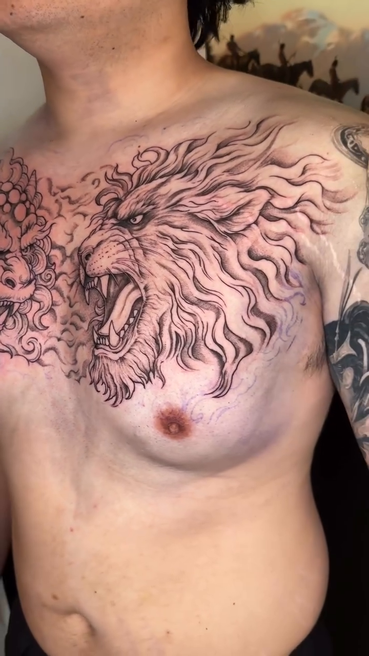 Tattoo by @vadiktt โ japanese_irezumi, blackwork