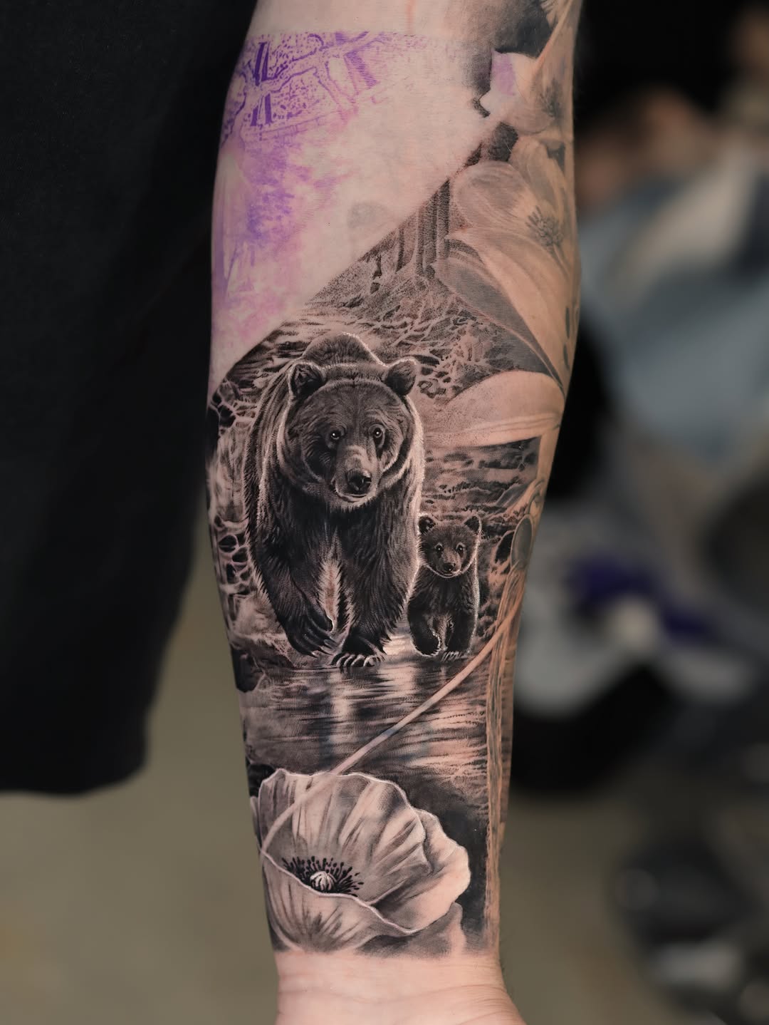 Tattoo by @tattooist_reset — realism, black_and_grey