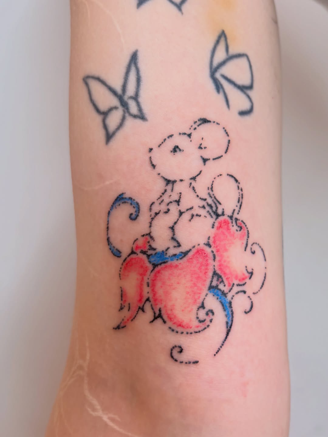 Tattoo by @swamp__slut — ignorant, sketch