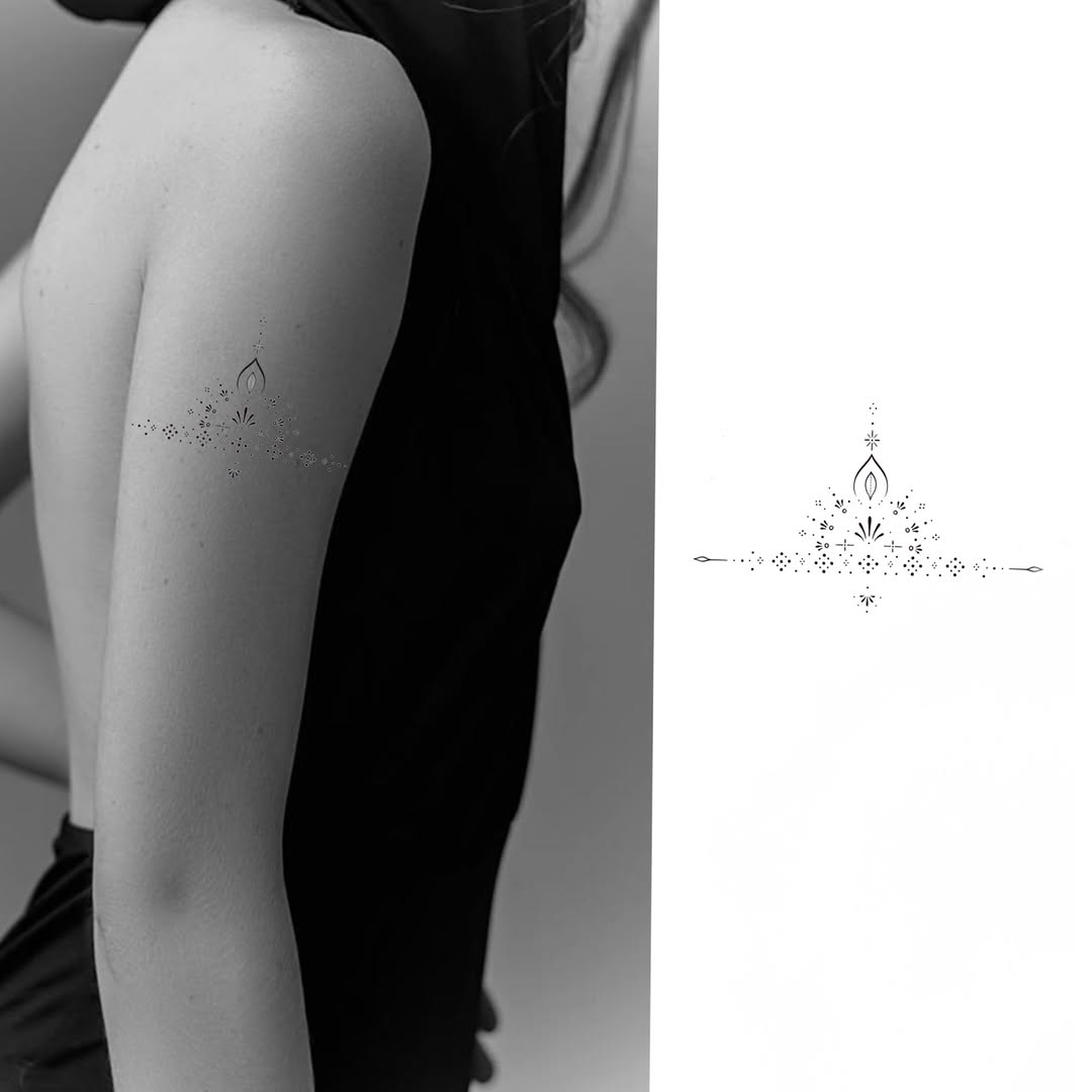 Tattoo by @joeytattoooo — fine_line, geometric