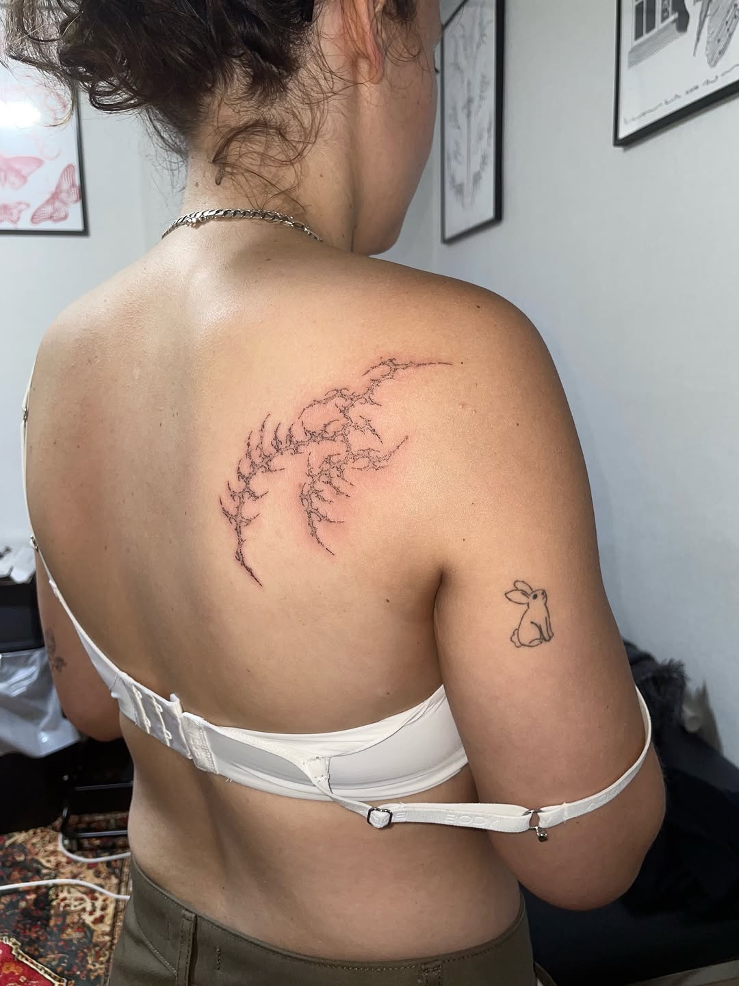 Tattoo by @tiimy.tt — fine_line, minimalist