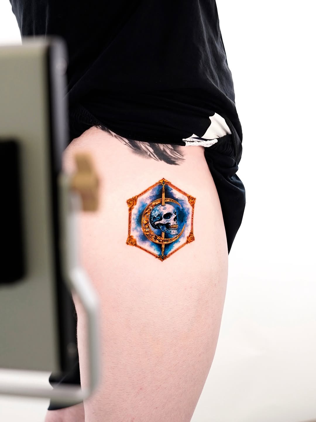 Tattoo by @serenayakcicekx — realism, dark_realism