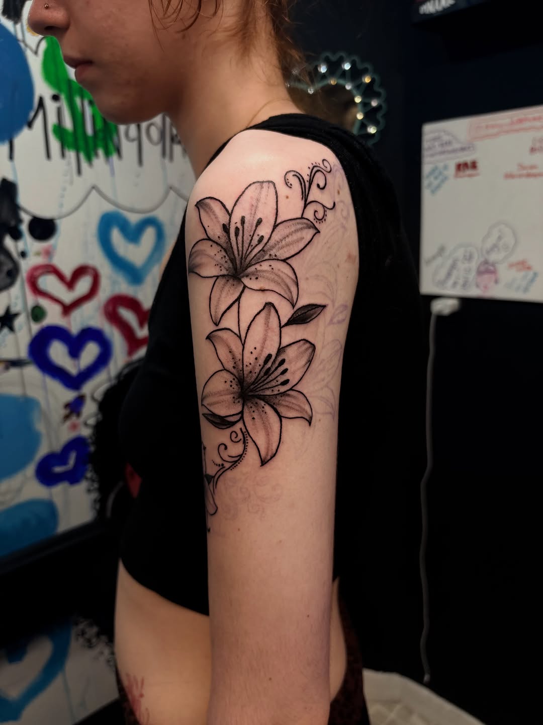 Tattoo by @karmaz.tattoos โ black_and_grey