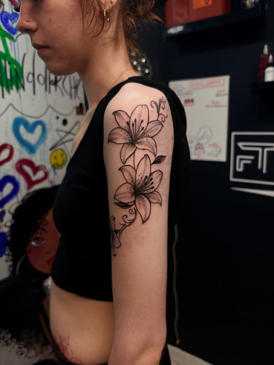 Tattoo by @karmaz.tattoos โ black_and_grey