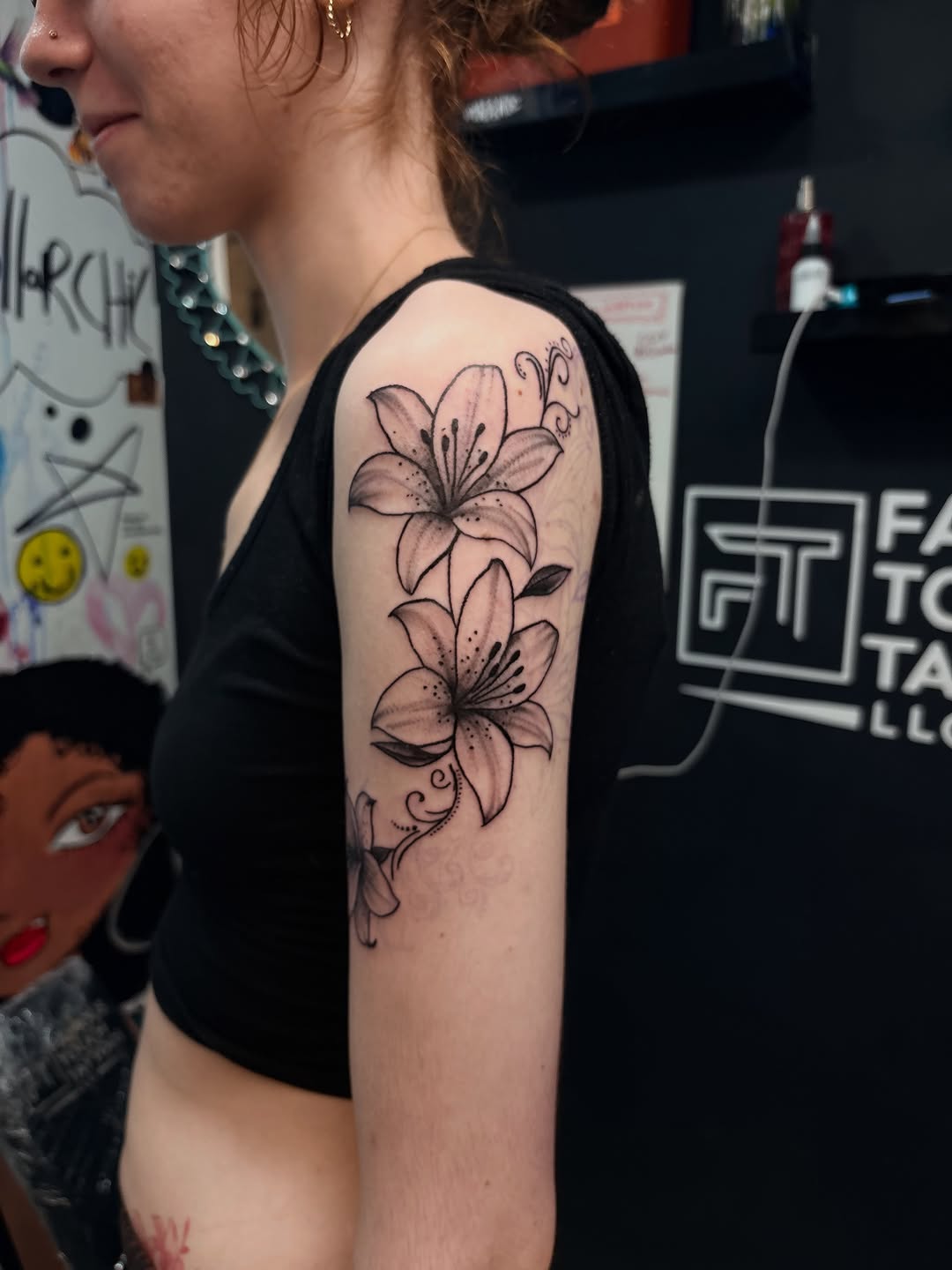 Tattoo by @karmaz.tattoos โ black_and_grey