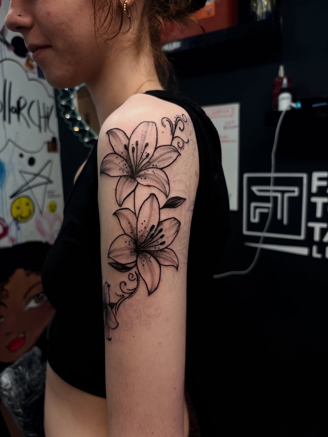 Tattoo by @karmaz.tattoos โ black_and_grey