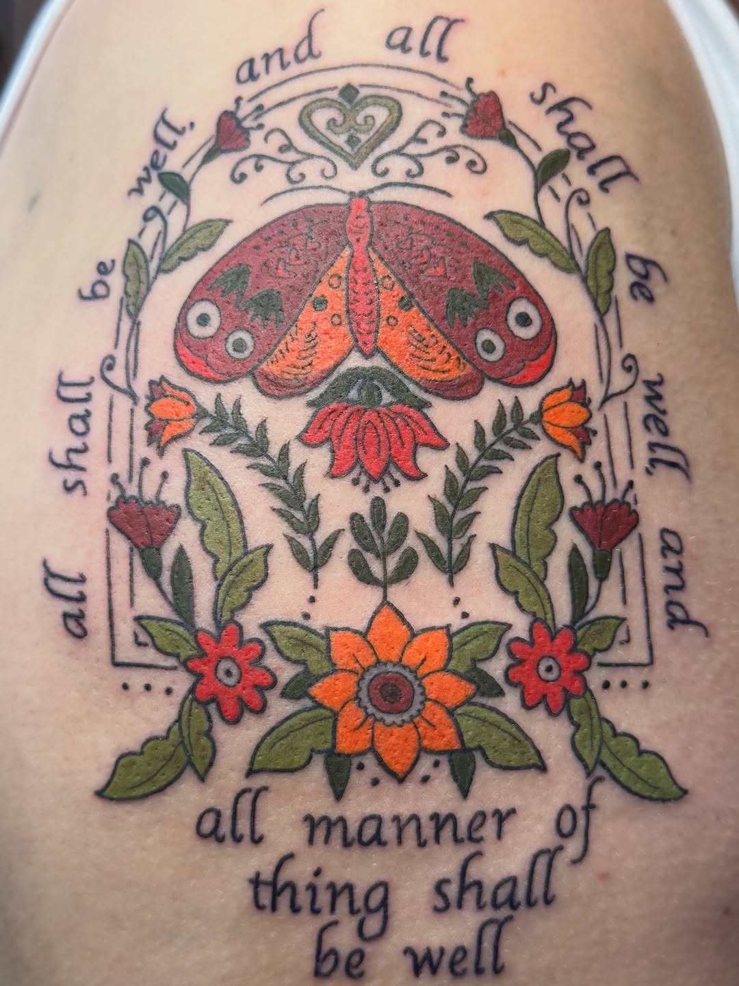Tattoo by @bronzino_ink — lettering_script