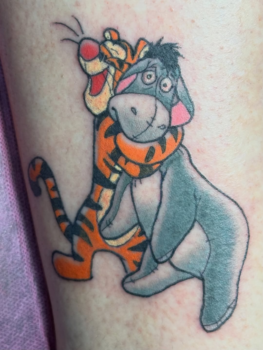 Tattoo by @bronzino_ink — anime