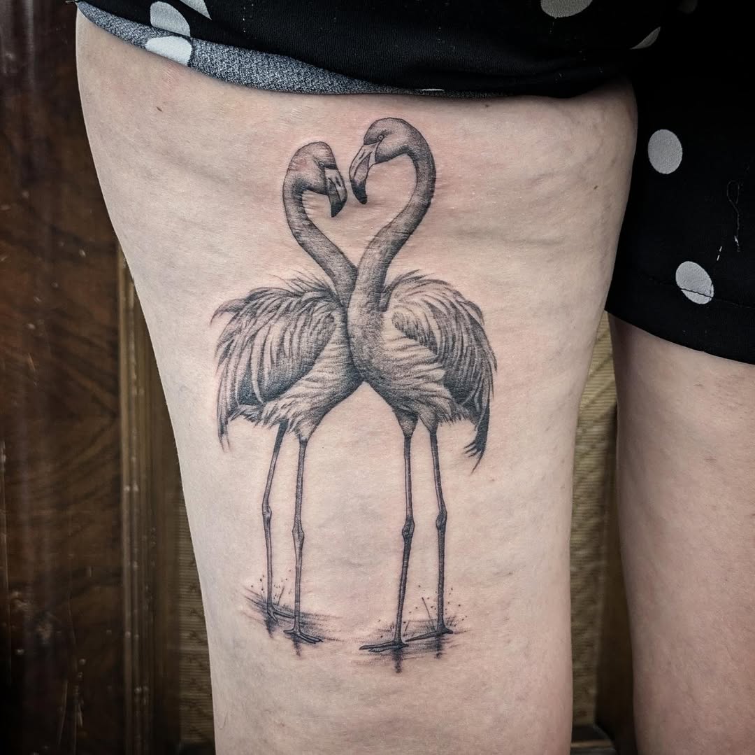 Tattoo by @alizee_tattoo โ realism, black_and_grey