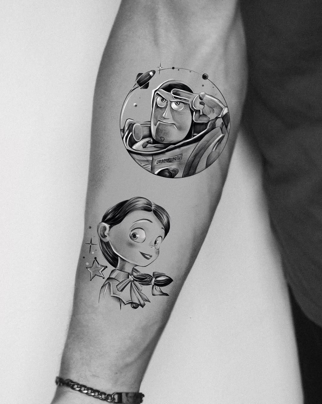 Tattoo by @dw_tattooer — realism, black_and_grey
