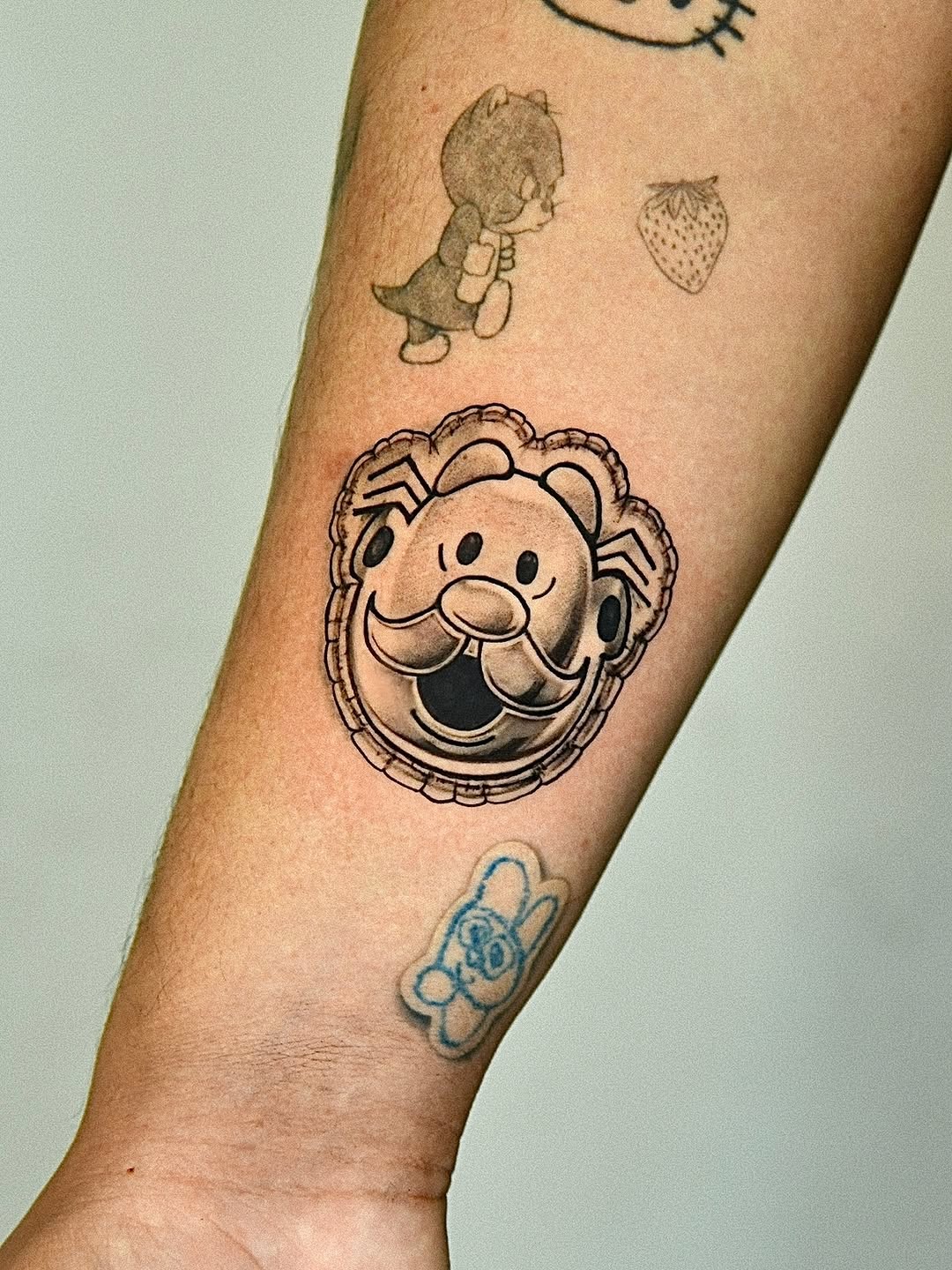 Tattoo by @not_milk — black_and_grey