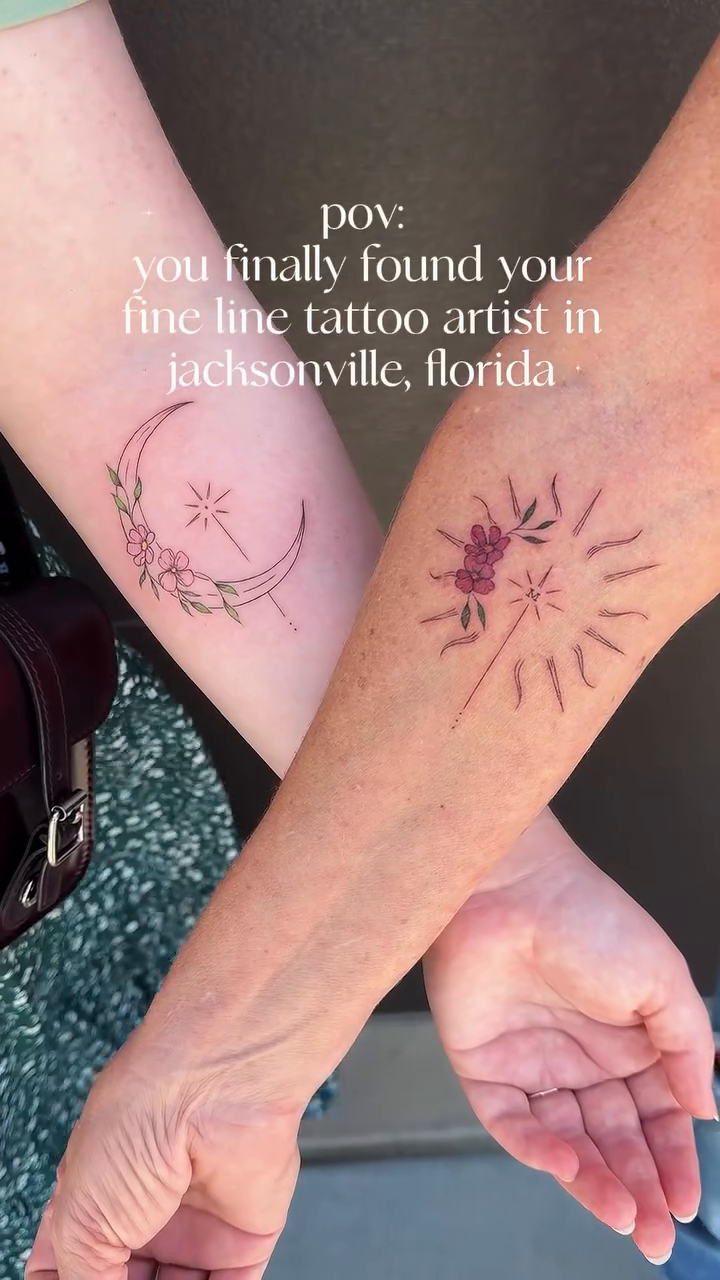 Tattoo by @rachelle.inks โ fine_line, illustrative