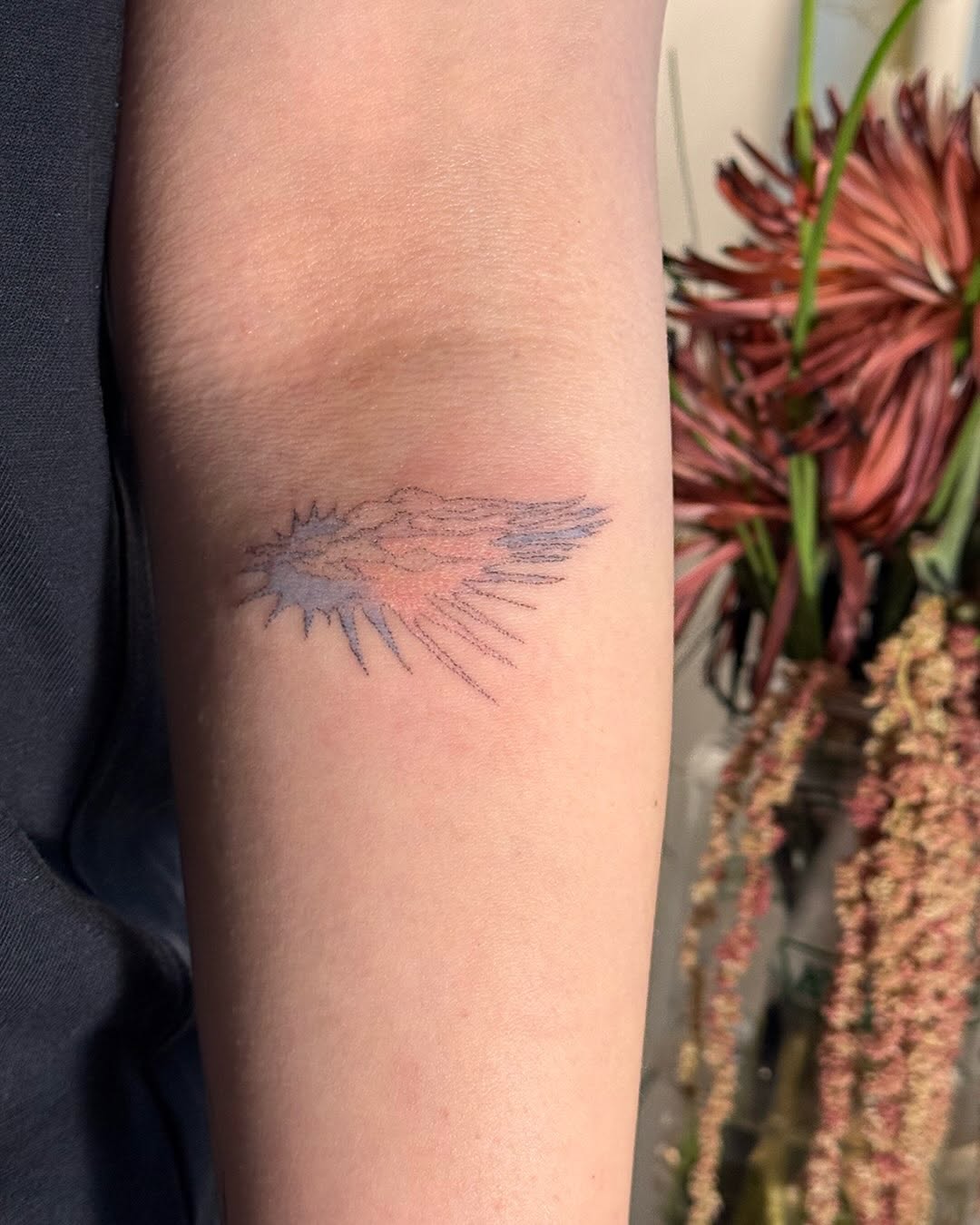 Tattoo by @gimgingi — fine_line, watercolor