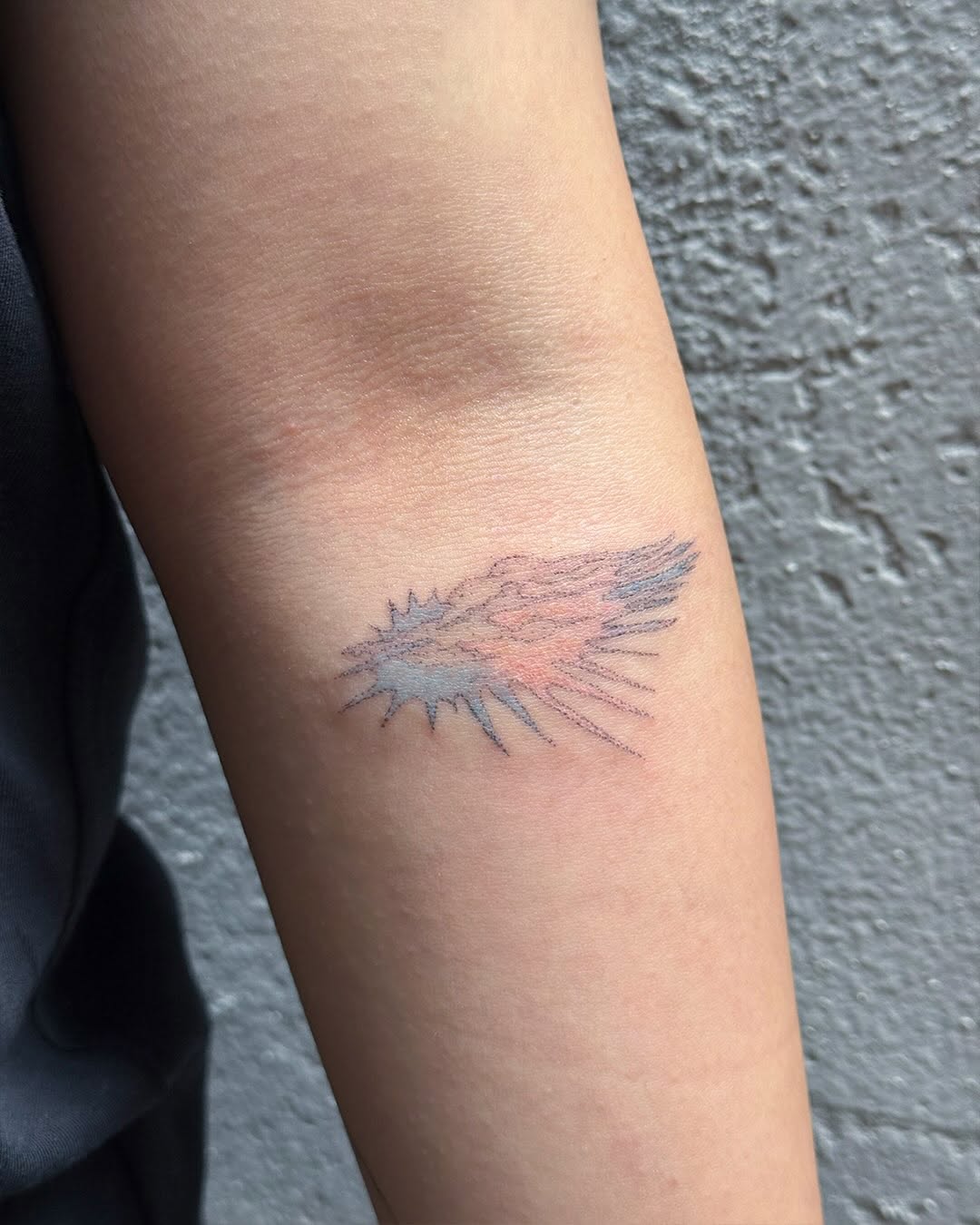 Tattoo by @gimgingi — fine_line, watercolor