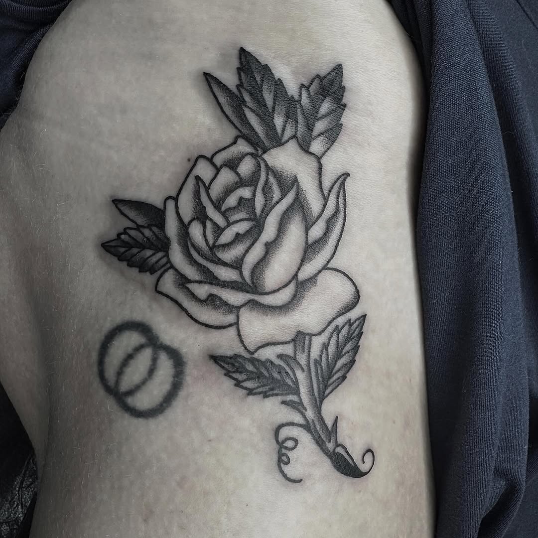 Tattoo by @shan.stabs — black_and_grey, chicano