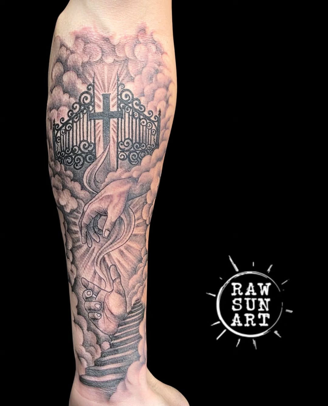 Tattoo by @raw.sun.art — realism, black_and_grey