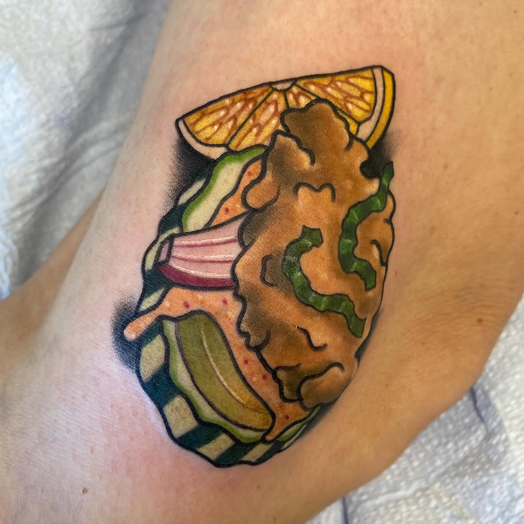 Tattoo by @unicornglitterblaster โ new_school