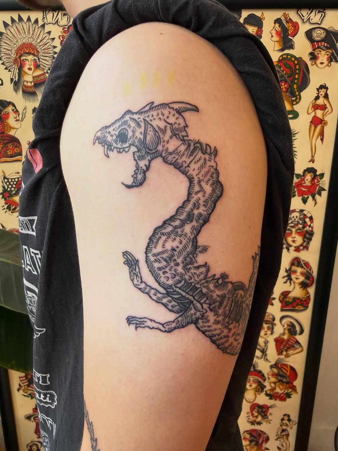 Tattoo by @eguntor โ black_and_grey