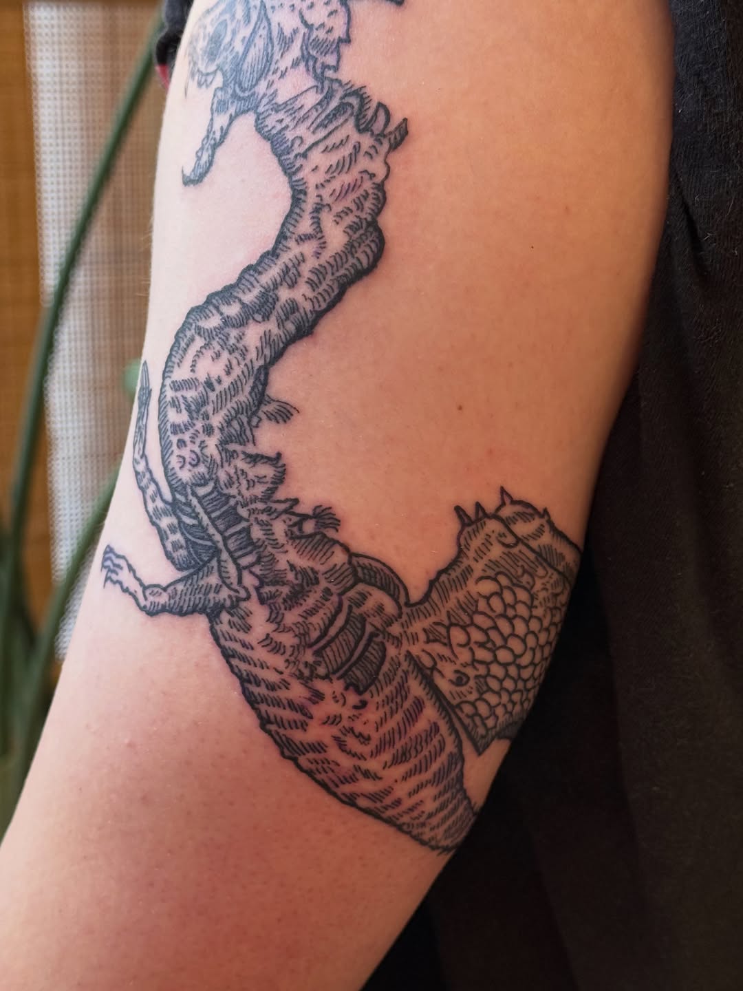 Tattoo by @eguntor โ black_and_grey