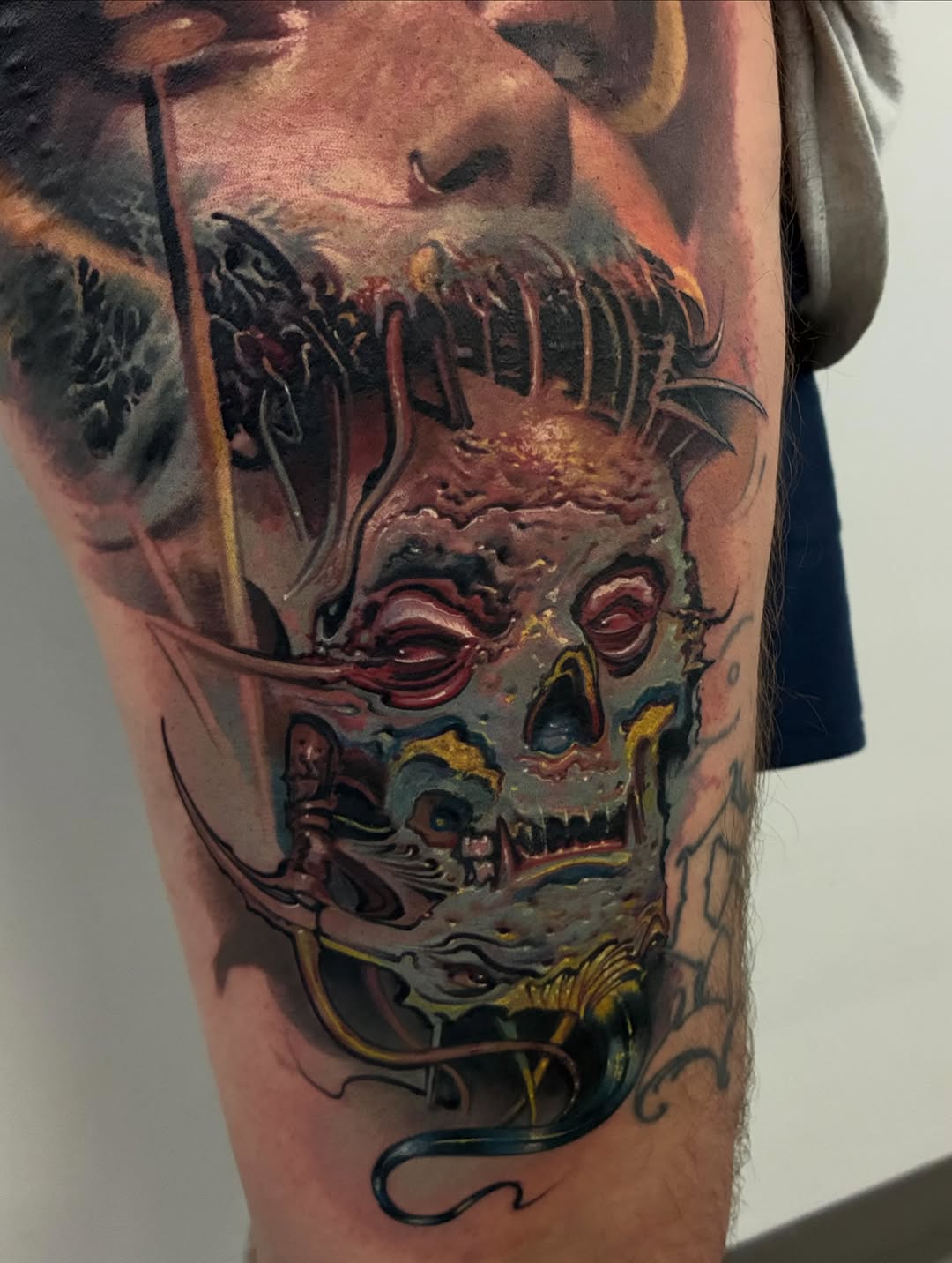 Tattoo by @roberthernandeztattoos — dark_realism