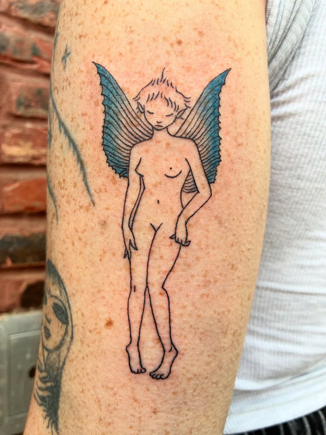 Tattoo by @pajama_frog — fine_line