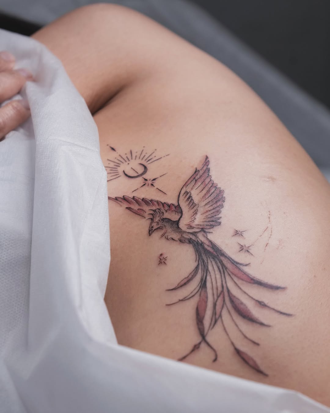 Tattoo by @ezzeink — fine_line, black_and_grey