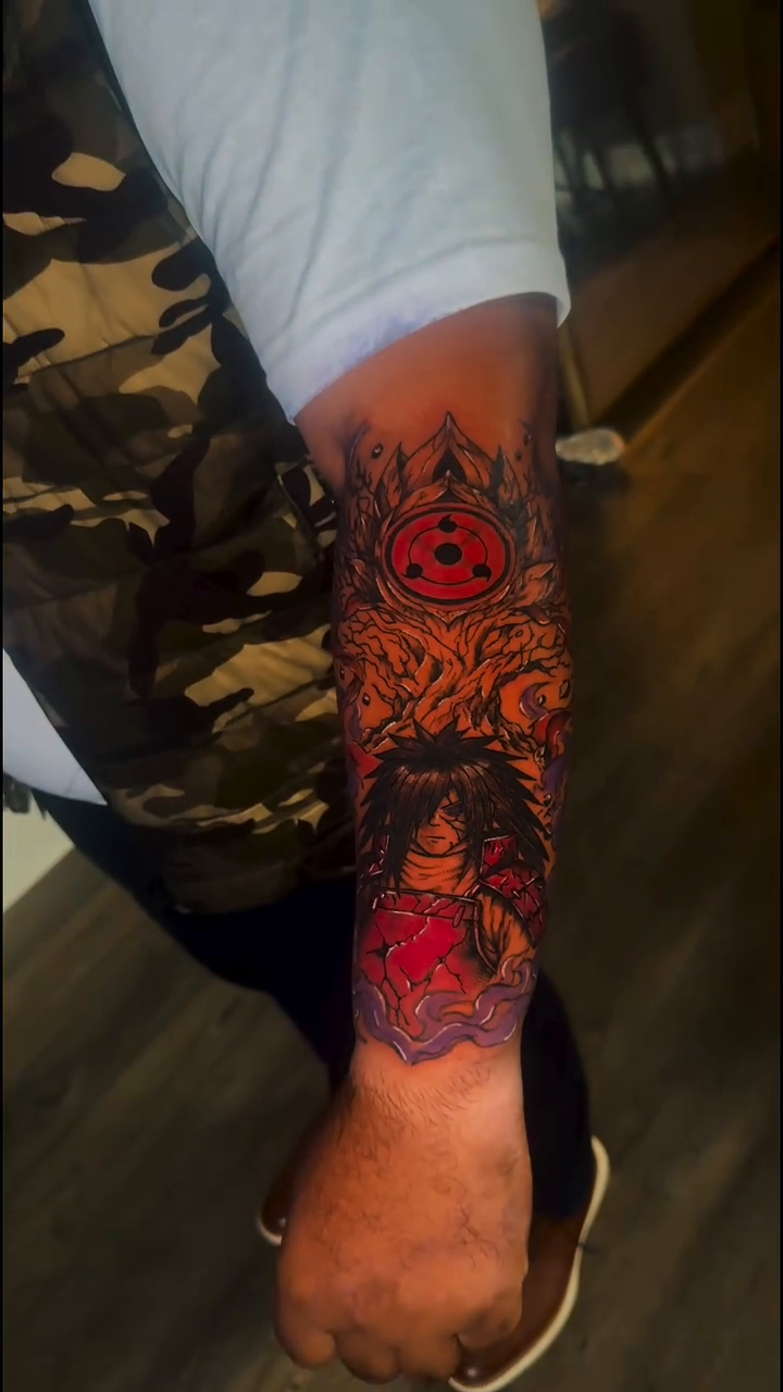 Tattoo by @inkedbyjide β anime