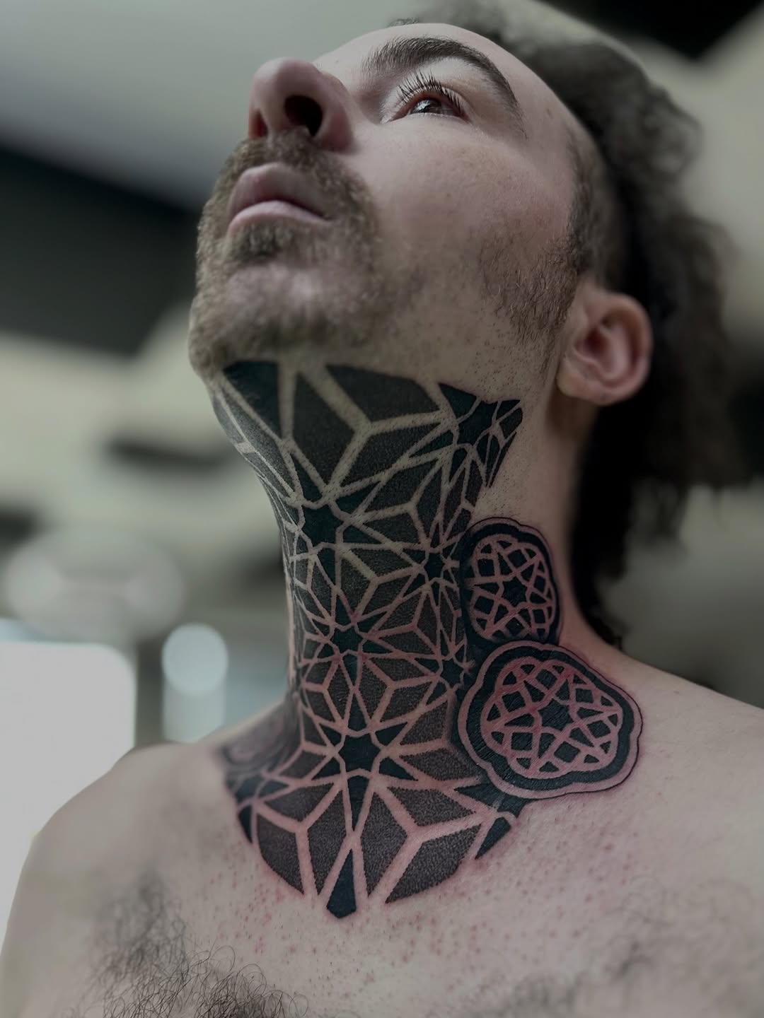 Tattoo by @justinryanxom — geometric, dotwork