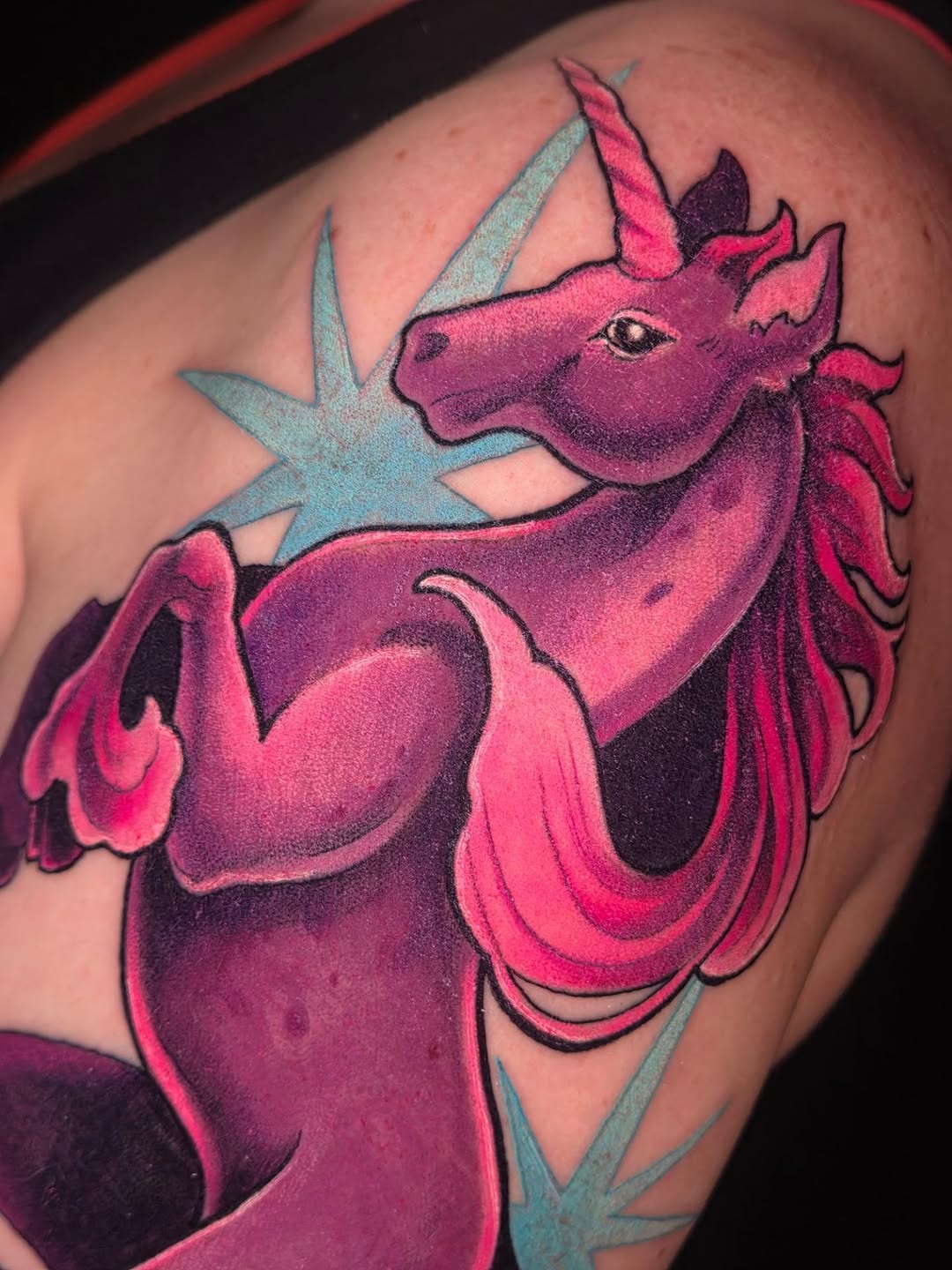 Tattoo by @skyla.bel — new_school, anime