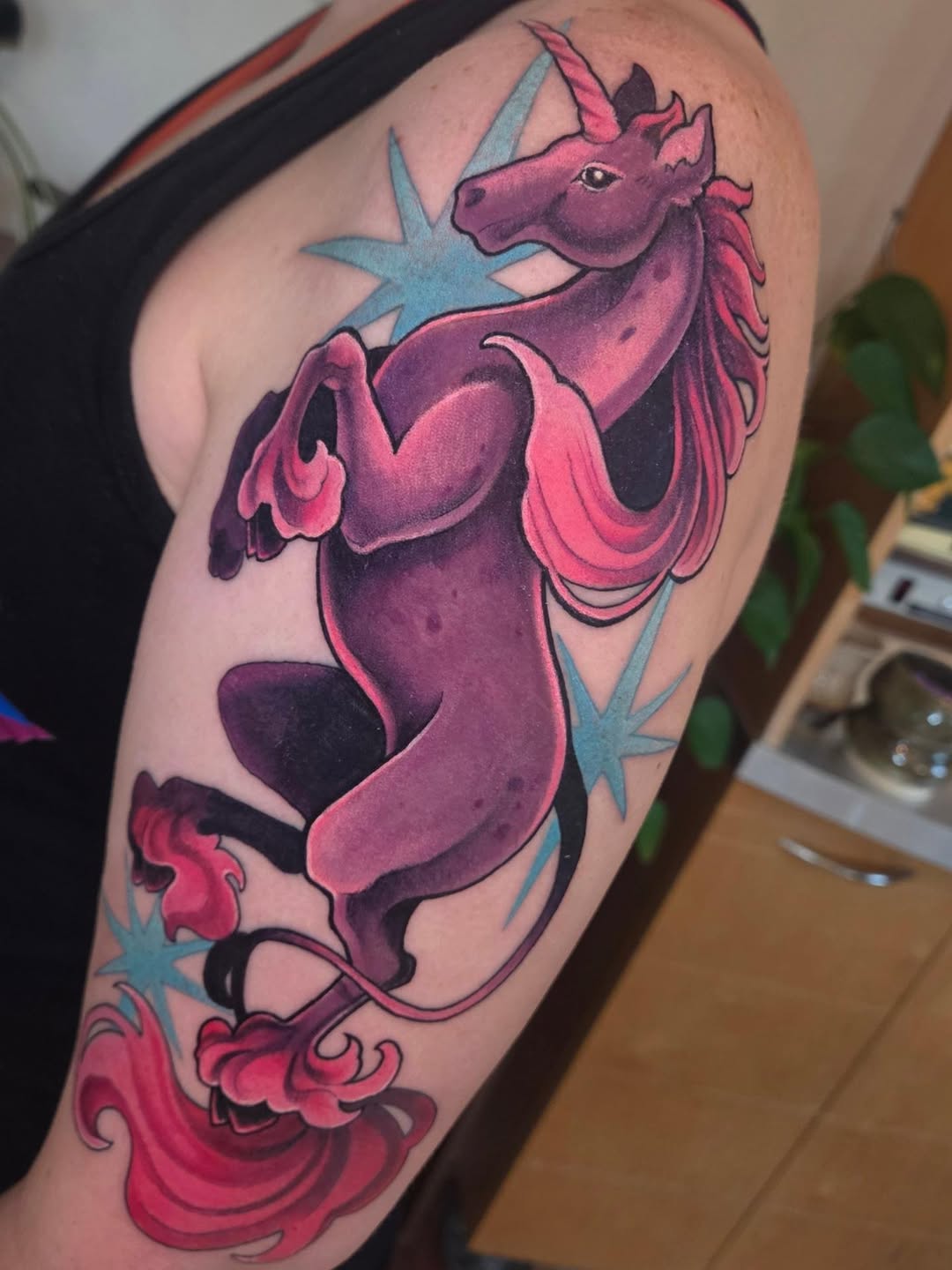 Tattoo by @skyla.bel — new_school