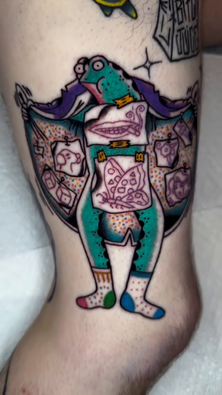 Tattoo by @toadtat2 — neo_traditional