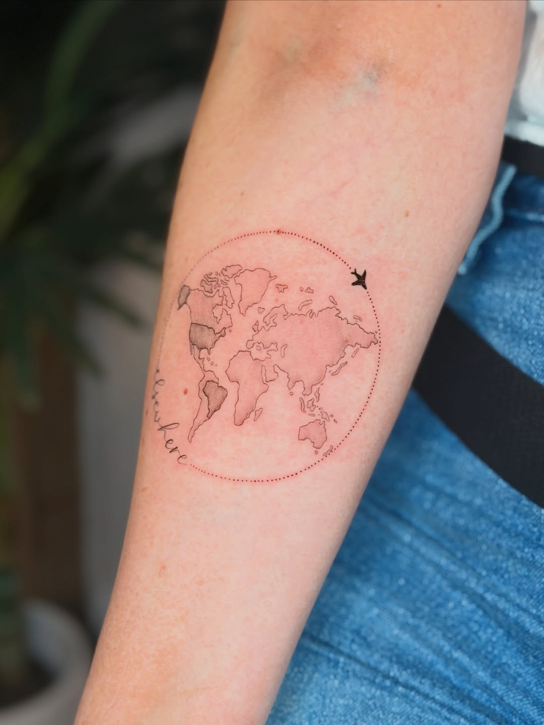 Tattoo by @jovanjanelle.tattoo โ fine_line, lettering_script