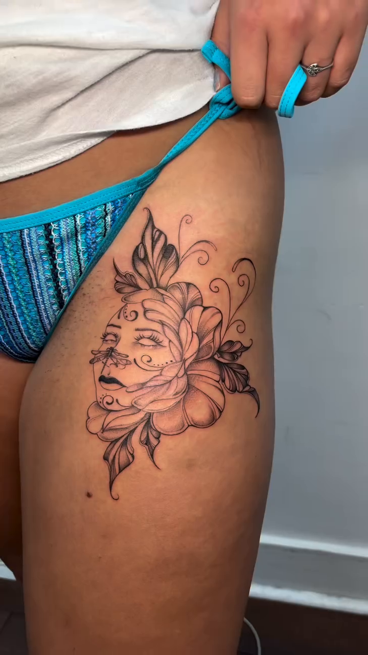 Tattoo by @ink2eye — black_and_grey