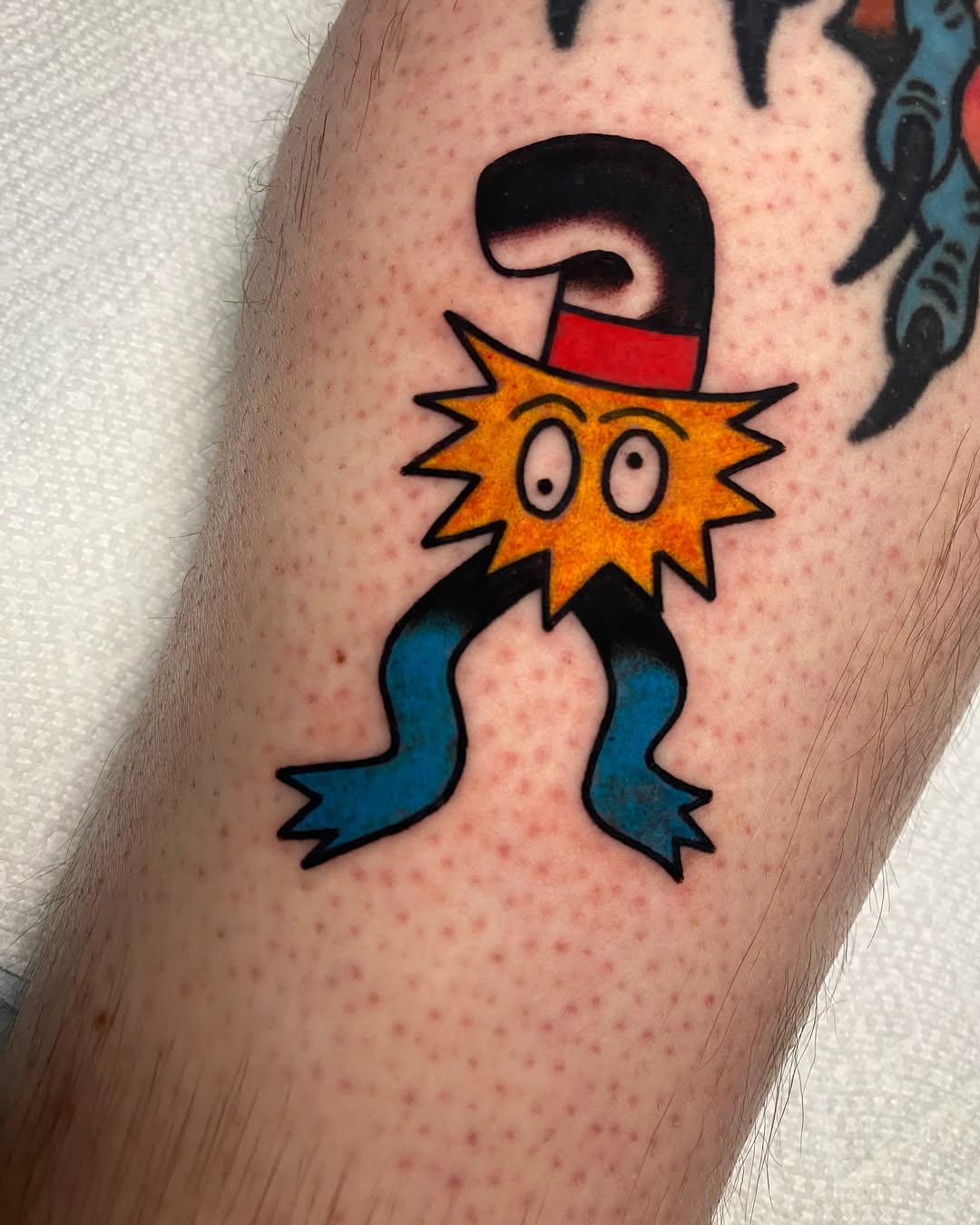 Tattoo by @davidfrentzeltattooer — ignorant, new_school