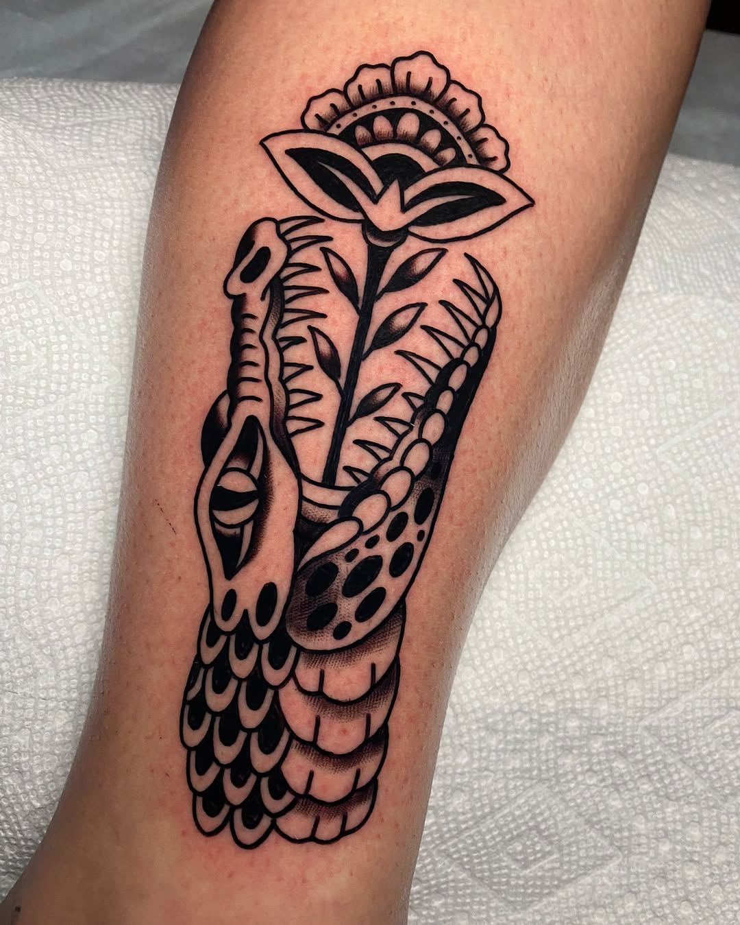 Tattoo by @davidfrentzeltattooer — american_traditional
