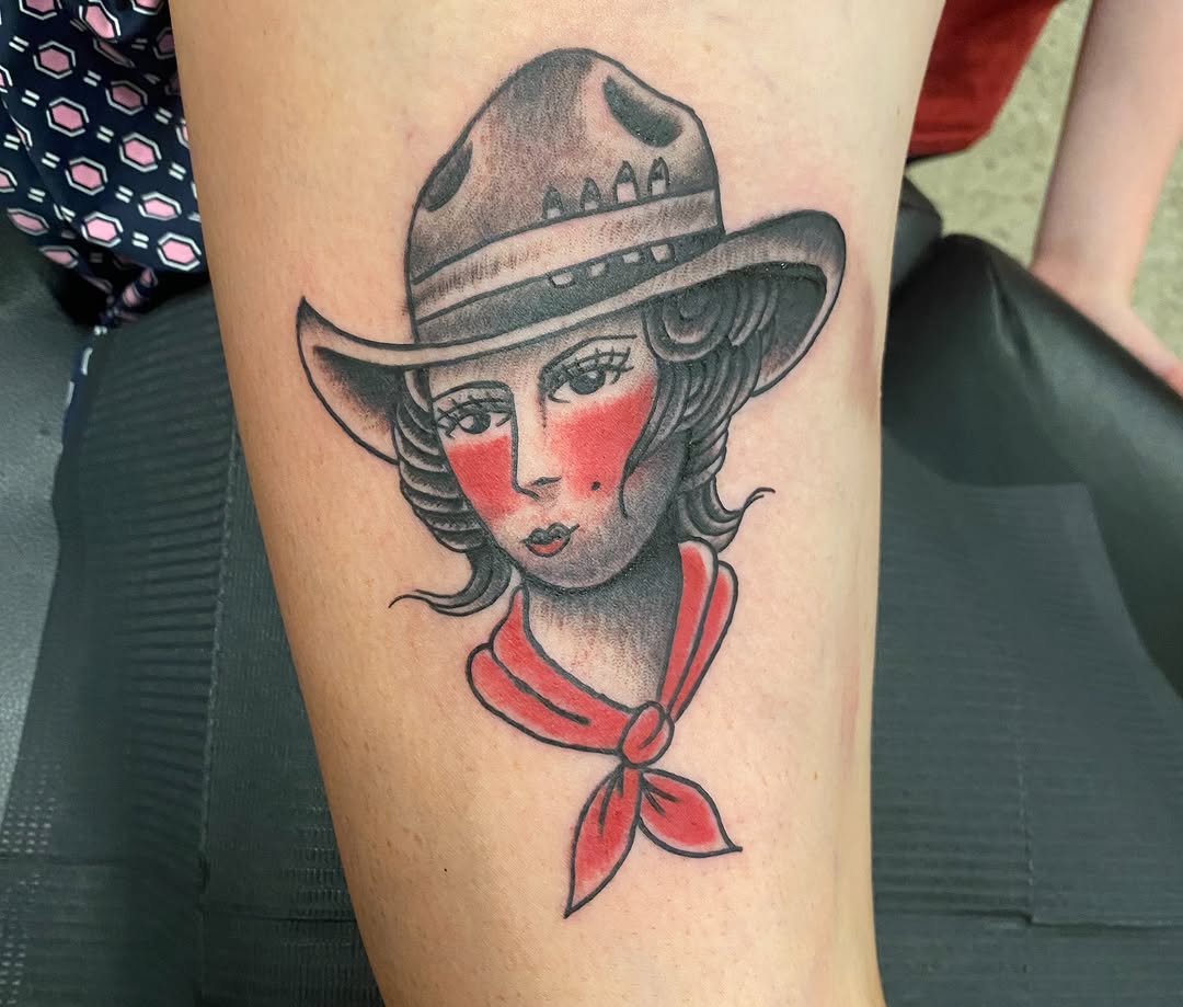 Tattoo by @deathoner727 — american_traditional, illustrative