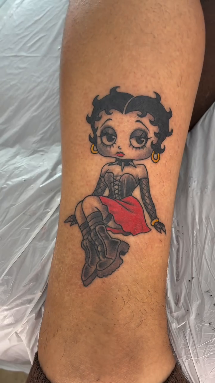 Tattoo by @chrischapmantattoo — illustrative, new_school