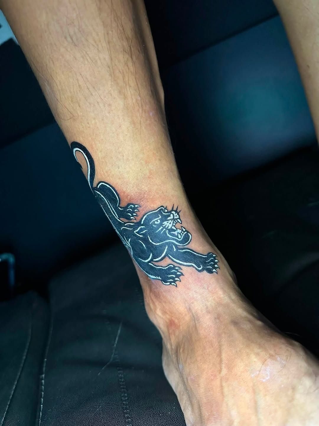 Tattoo by @stephenttattoos — blackwork