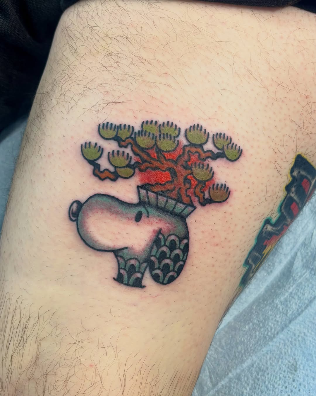 Tattoo by @tiaxcave — illustrative, new_school