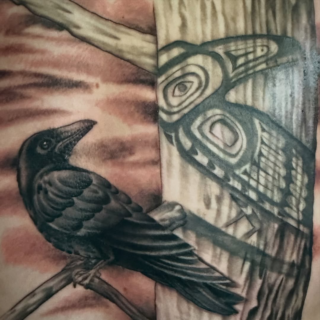 Tattoo by @ink5linger — realism, black_and_grey