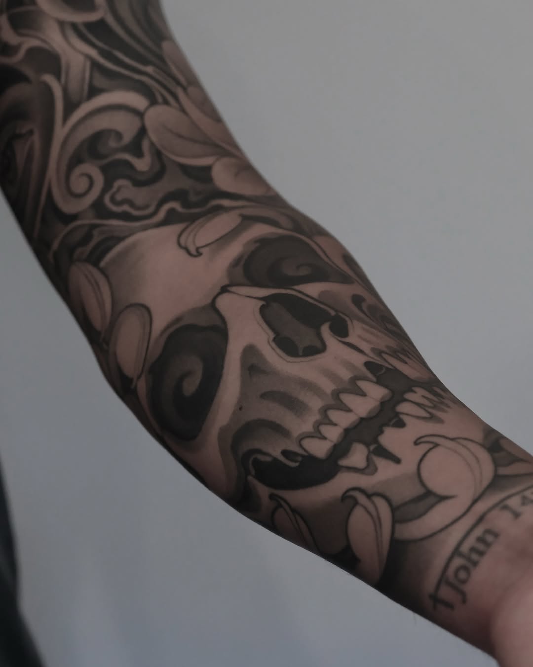 Tattoo by @phil_da_silva_ — black_and_grey