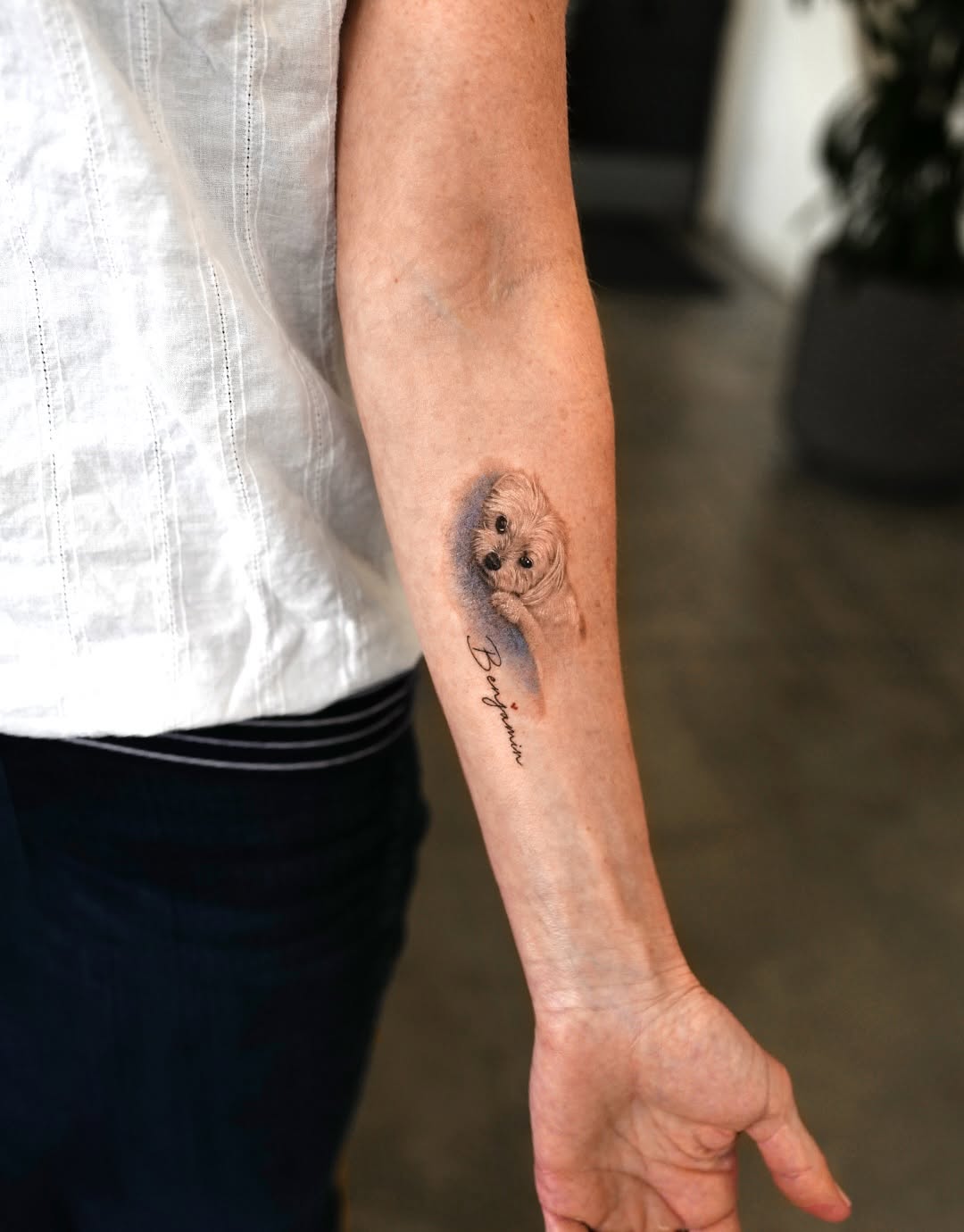 Tattoo by @tattooist_kimria — realism, fine_line